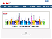 Tablet Screenshot of baronchemicals.com